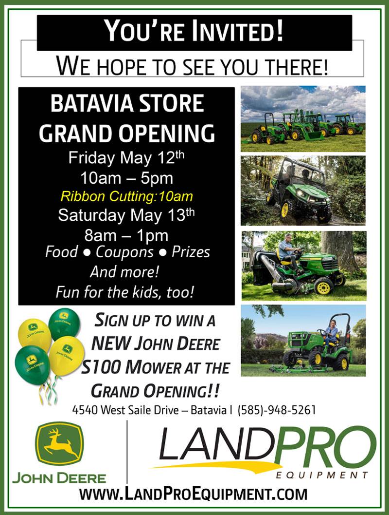 Land Pro, Grand Opening