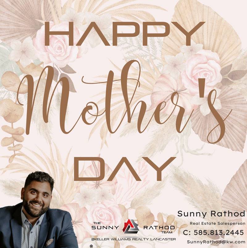 Sunny Rathod, Mother's Day, Keller Williams