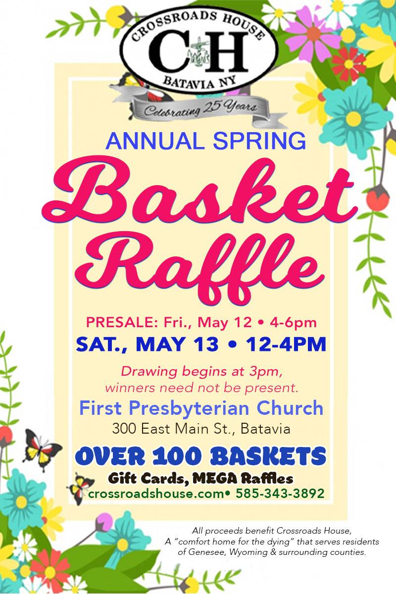 Crossroads House, Spring Basket Raffle, Larger.