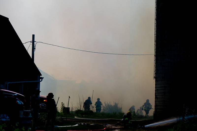 sumner road barn fire darien